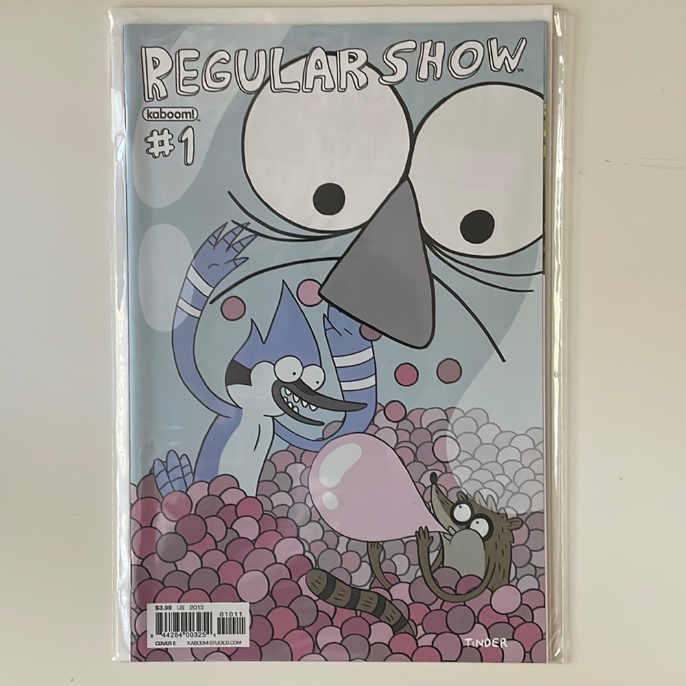 Regular Show #1 cover E - Tinder